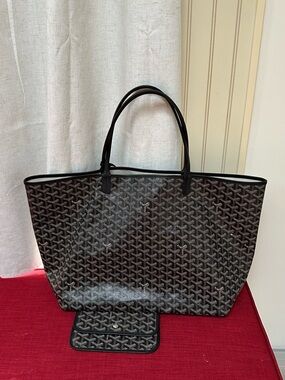 Goyard St Louis GM Tote Bag Black